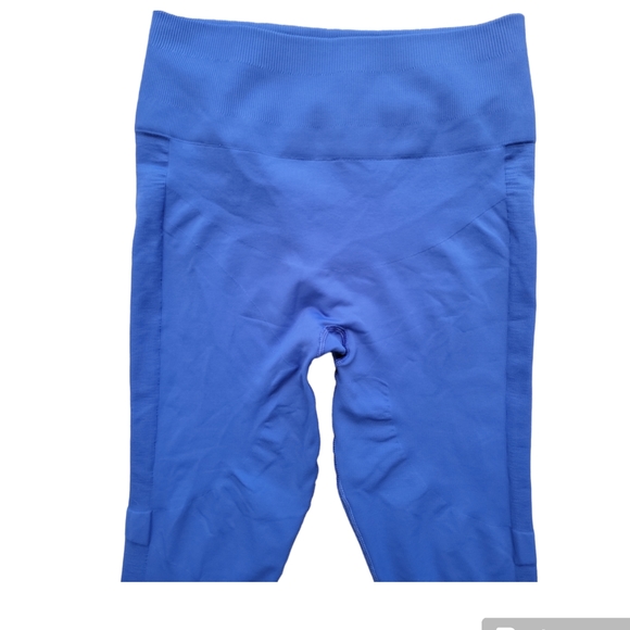 🌞Lululemon Zone In Crop Seamless Leggings Sapphire Blue - Picture 9 of 14